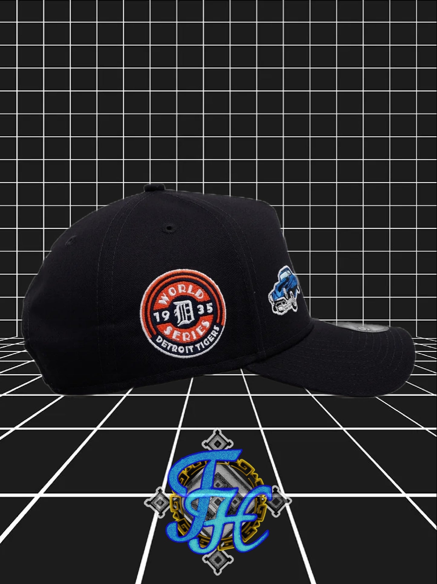 New EraDetroit Tigers 'City Icons'9FORTY A-Frame Snapback Navy