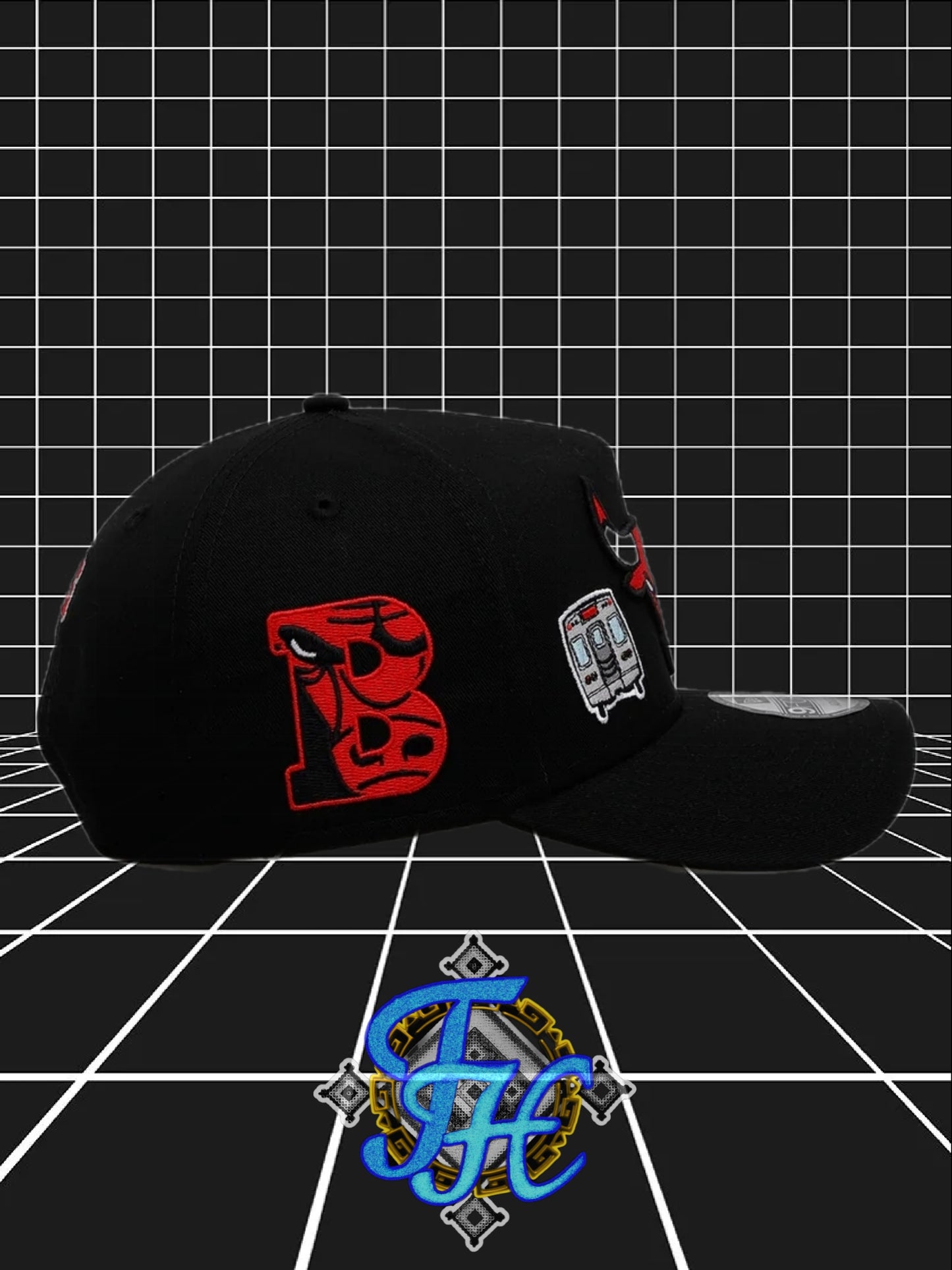 New Era Chicago Bulls'City Icons'9FORTY A-Frame Snapback Black