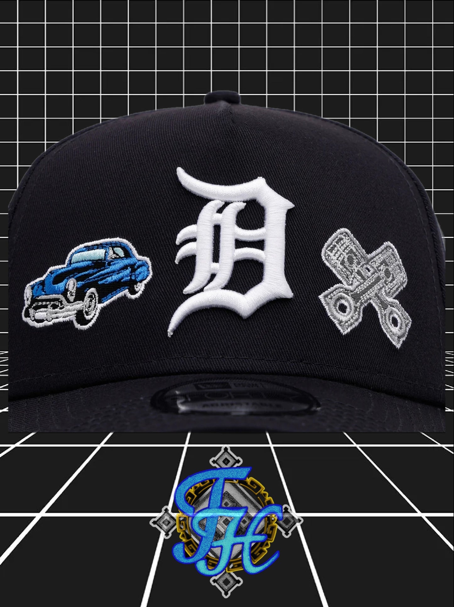 New EraDetroit Tigers 'City Icons'9FORTY A-Frame Snapback Navy