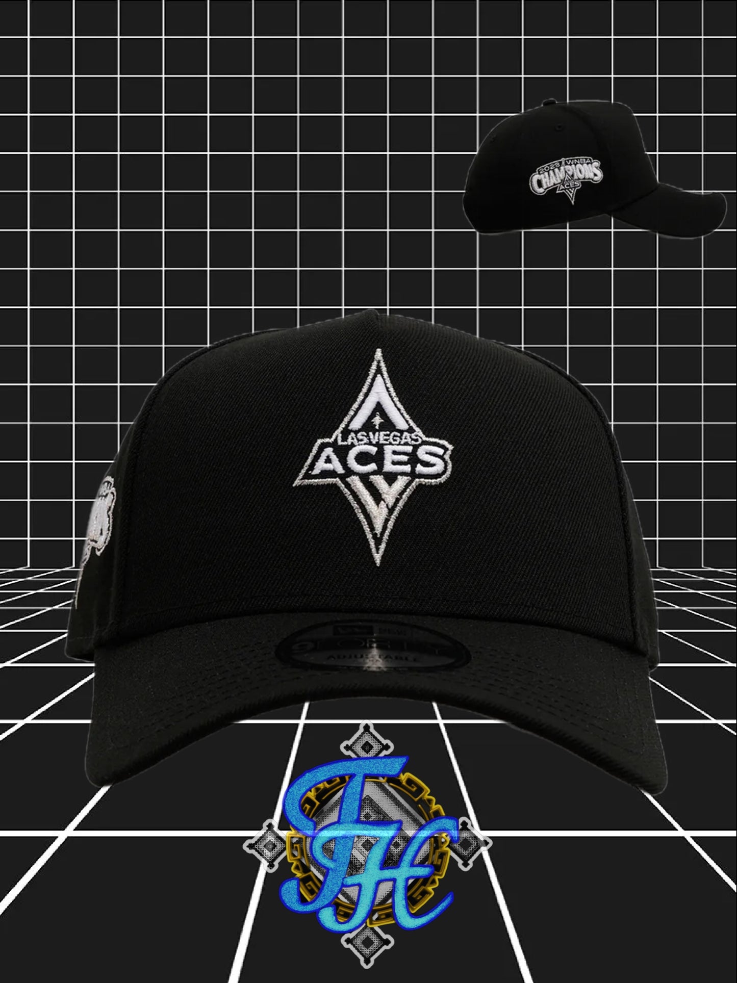 New Era Las Vegas Aces 'Aces' 9FORTY A-Frame Snapback Black