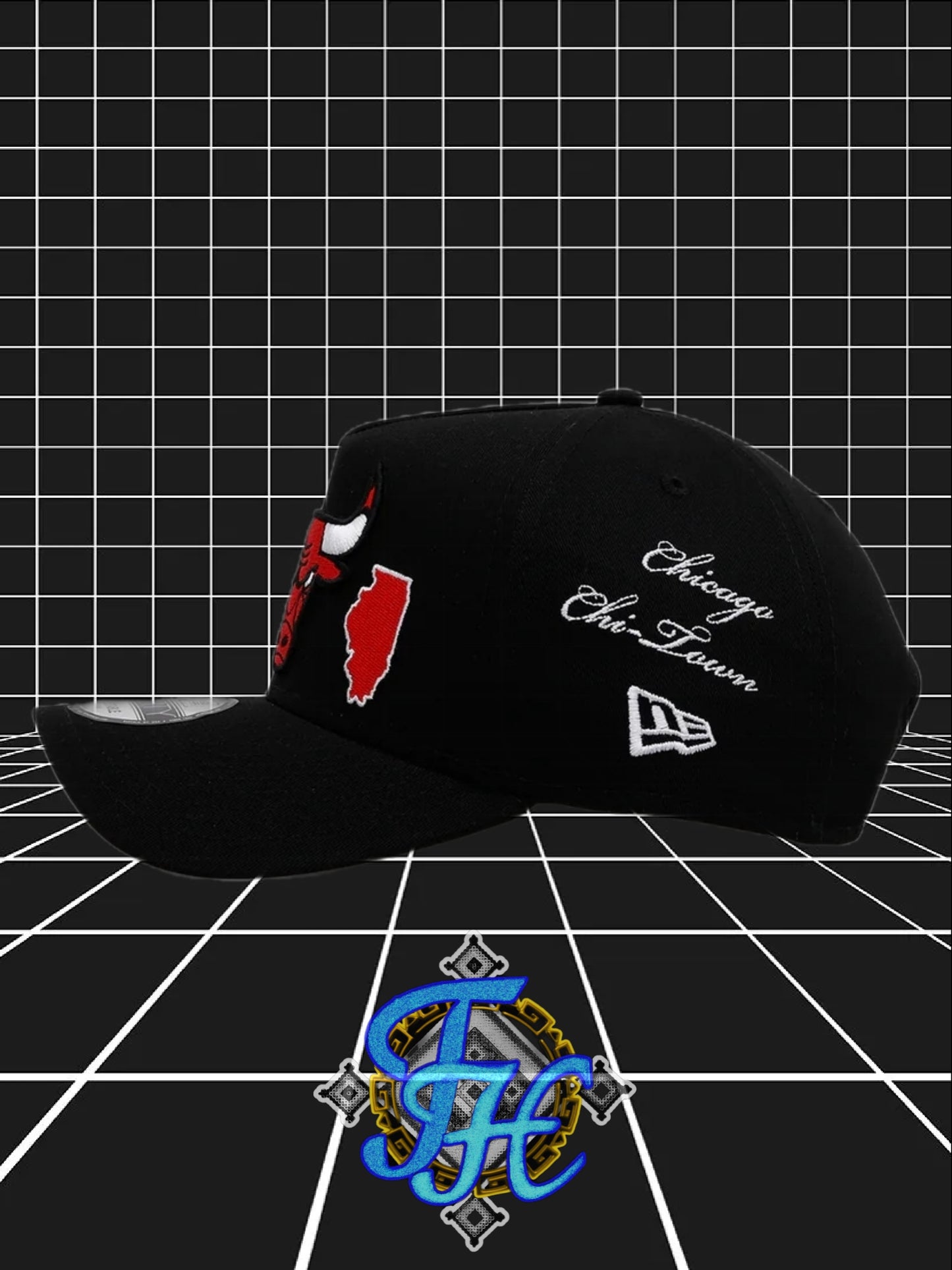 New Era Chicago Bulls'City Icons'9FORTY A-Frame Snapback Black