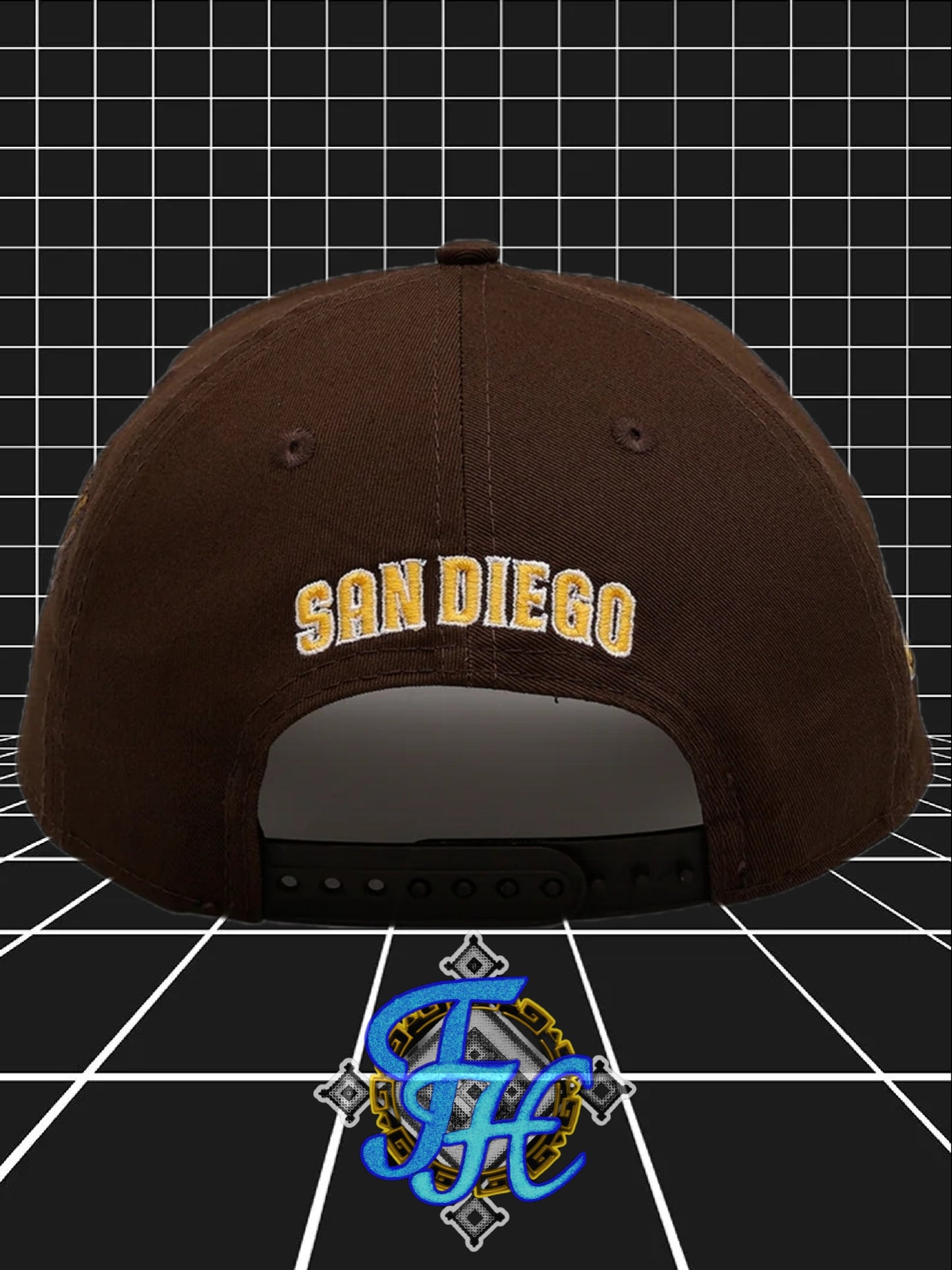 New Era San Diego Padres 'City Icons'9FORTY A-Frame Snapback Brown