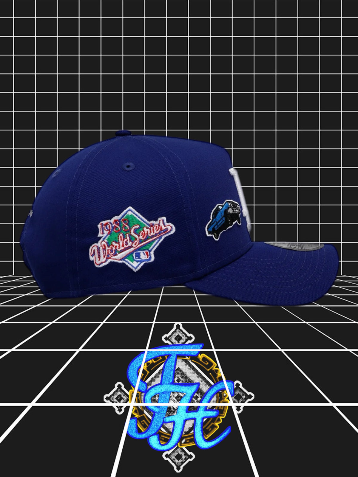 New Era Los Angeles Dodgers
'City Icons' 9FORTY A-Frame
Snapback Blue