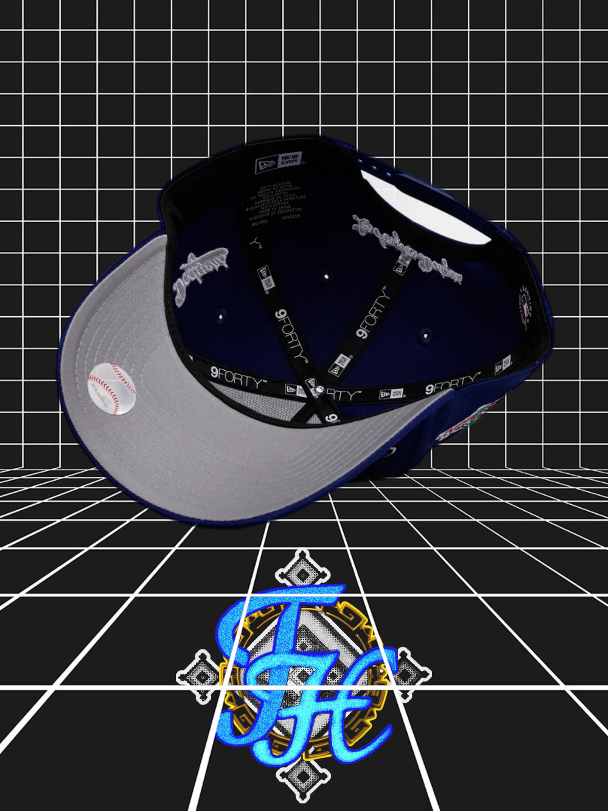 New Era Los Angeles Dodgers
'City Icons' 9FORTY A-Frame
Snapback Blue