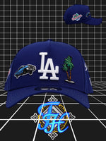 New Era Los Angeles Dodgers
'City Icons' 9FORTY A-Frame
Snapback Blue