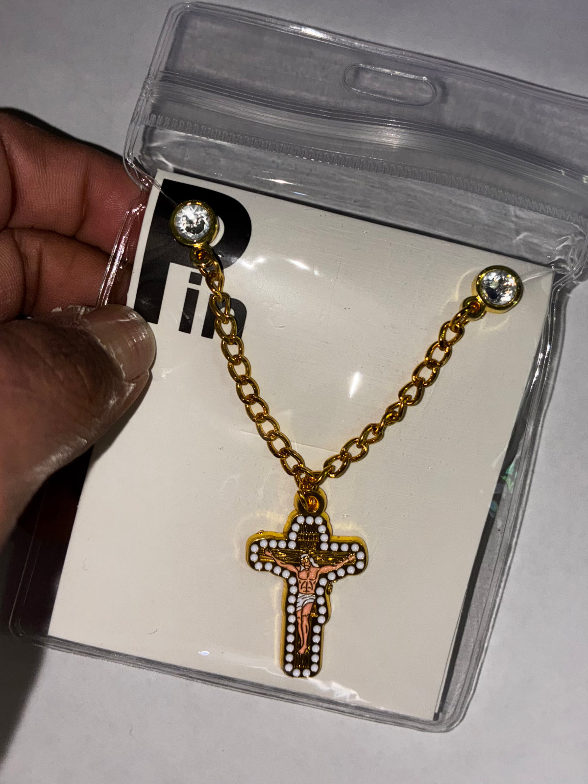 Cadena santo crucifico