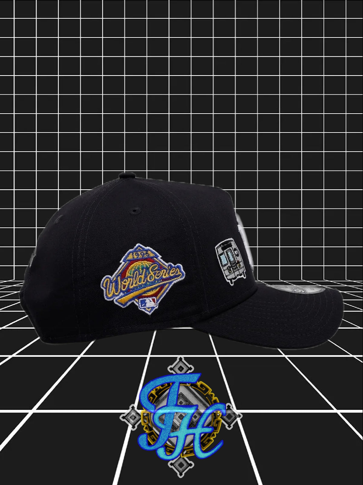 New Era New York Yankees 'City Icons'9FORTY A-Frame SnapbackNavy
