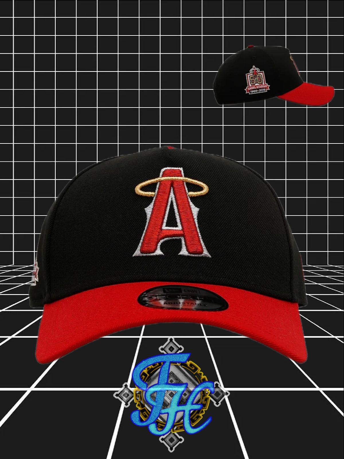 New Era LosAngeles Angeels 'Metallic City Connect' 9FORTY A-Frame SnapbackOfficialT