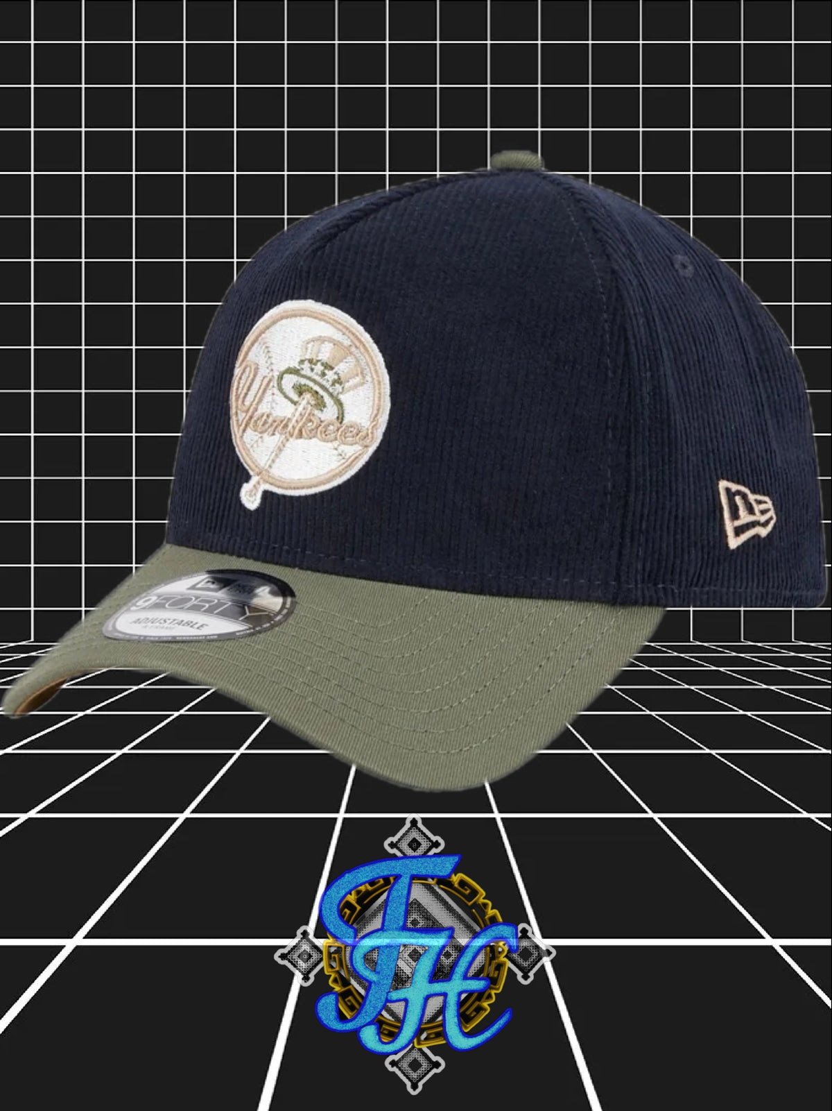 Flame NY Yankees 9Forty Cap by New Era