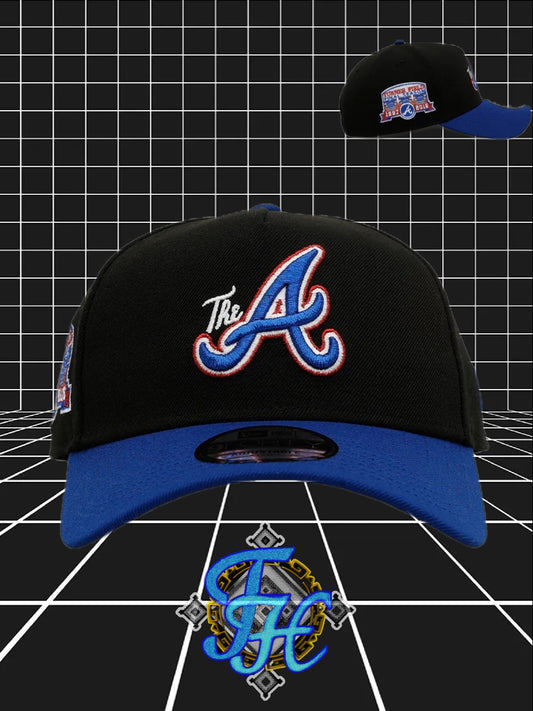 New Era Atlanta Braves 'Metallic City Connect' 9FORTY A-Frame Snapback Official