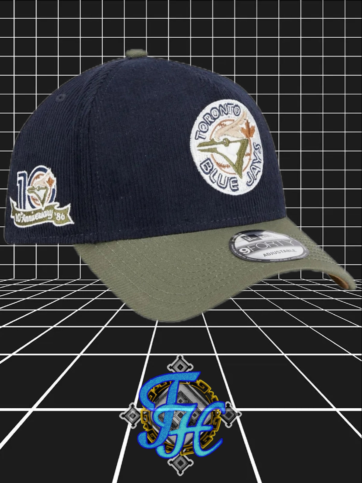 Blue Jays A-Flame Snapback Hat