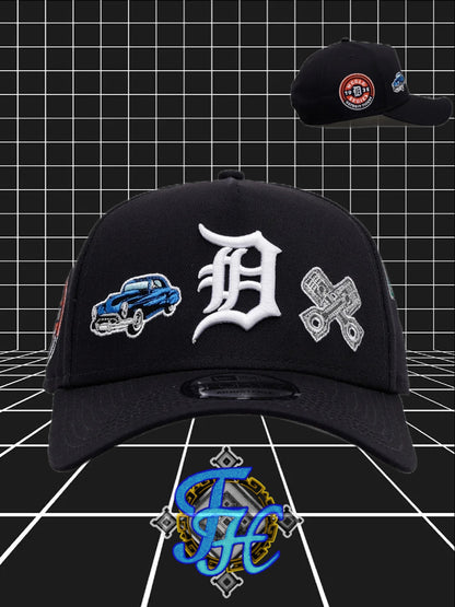 New EraDetroit Tigers 'City Icons'9FORTY A-Frame Snapback Navy