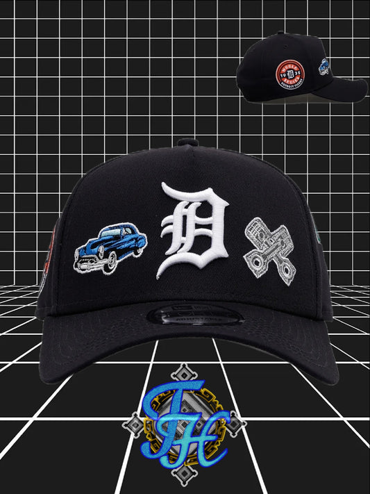 New EraDetroit Tigers 'City Icons'9FORTY A-Frame Snapback Navy
