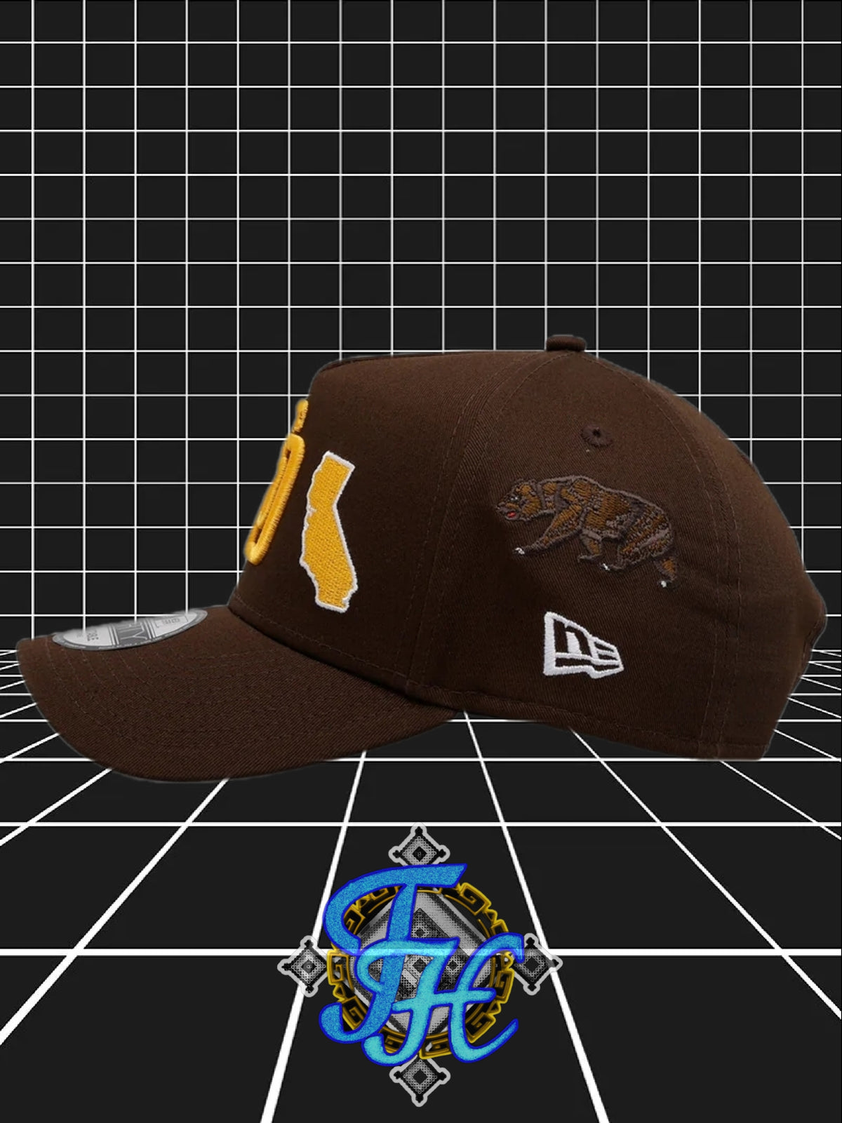New Era San Diego Padres 'City Icons'9FORTY A-Frame Snapback Brown